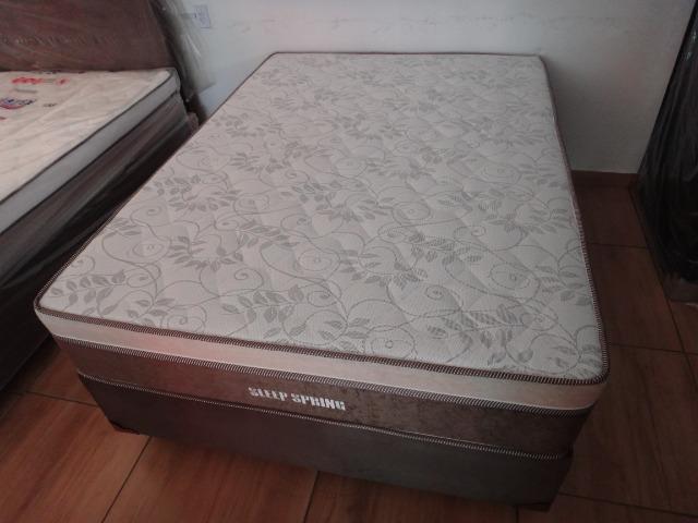 Conjunto Box Casal Sleep Spring Molas Ensacadas individualmente - pocket