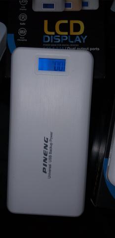 Carregador portátil Pineng 20000 mah original - Foto 5