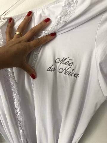 Hobbys noiva e mãe cetim com renda