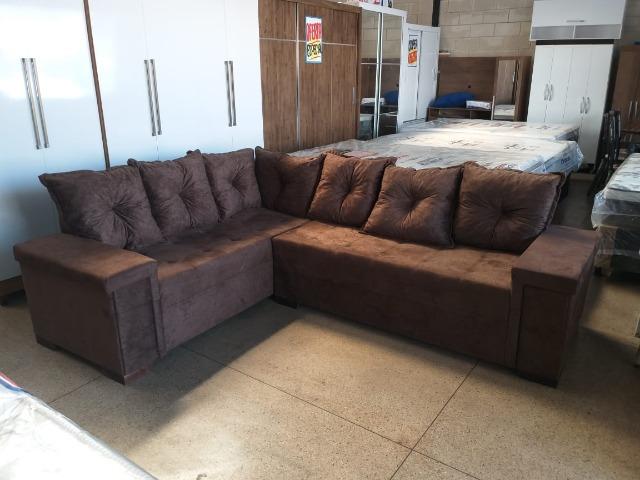 Sofa de canto super confortavel 2.60x2.00 apenas 799 a vista dinheiro