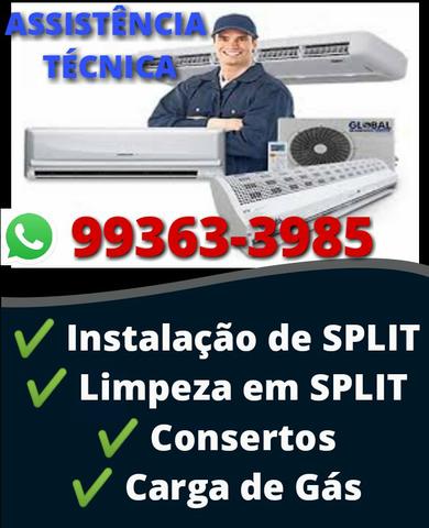 Instalação de Split e consertos