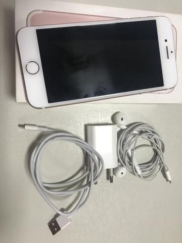 IPhone 7 32gb Rose Completo Aceito Trocas