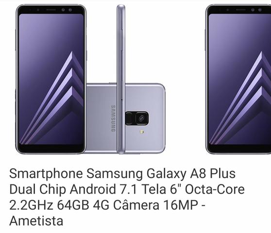 Celular Samsung Galaxy a8 dual chip. Conservadissimo. Nem 1 ano de uso - Foto 3