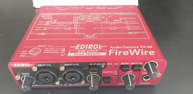 Interface Áudio Roland Edirol FireWire - Foto 2