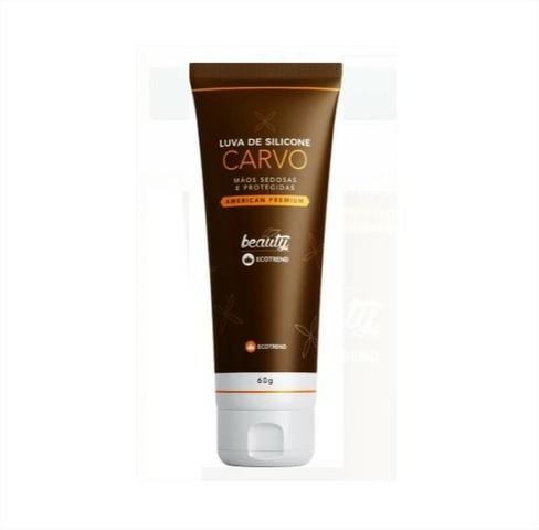 Luva de Silicone Carvo, para tratamento proteção das mãos