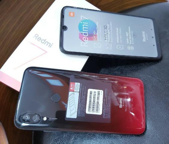 Xiaomi Redmi 7 64gb 3gb Rom Global/Novo Com Garantia 6 Meses/Azul - Foto 3