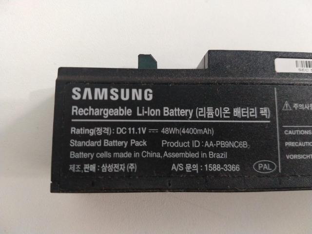 Bateria Notebook - Samsung Np270e4e - Preta