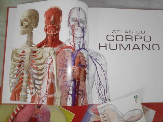 Atlas Do Corpo Humano - 4 Livros + Dvd Rom - Foto 3