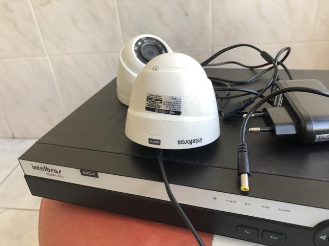 Vendo Dvr da Intelbras com duas câmera em Hd - Foto 4