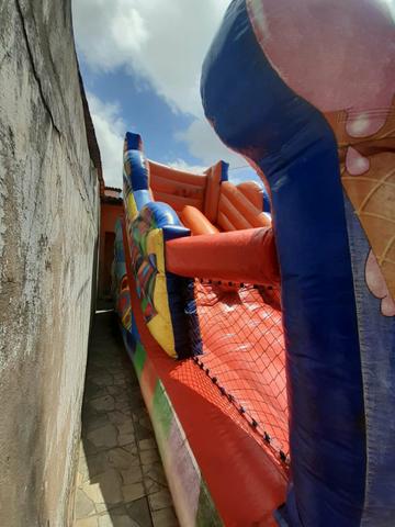 VENDO Tobogã inflável!!! - Foto 4