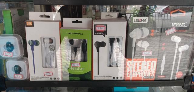 Vendo fones de R$ 10,00 até R$ 35,00