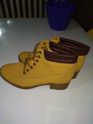 Bota feminina novíssima via Marte Tam 38 - Foto 6
