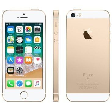 Apple iphone SE 64gb 12Mpx 4G Dourado 1624mAh - Celulares e
