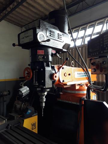 Vendo ou troco Torno Nardini ND250 e Fresa ferramenteira Timemaster 4KVME - Foto 5