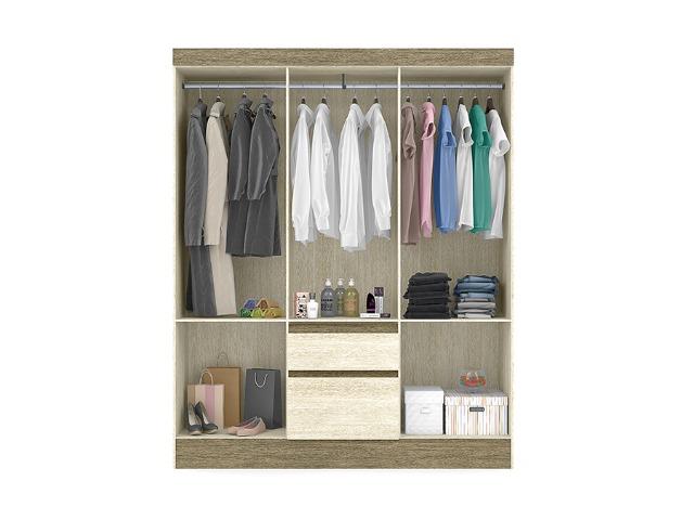 Guarda Roupa 6 portas 2 gavetas - Foto 4