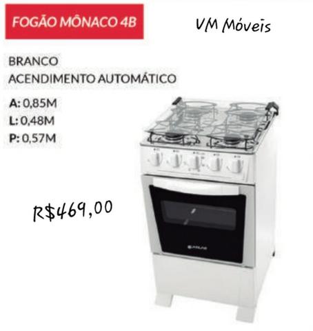 Fogão Mônaco 4 bocas
