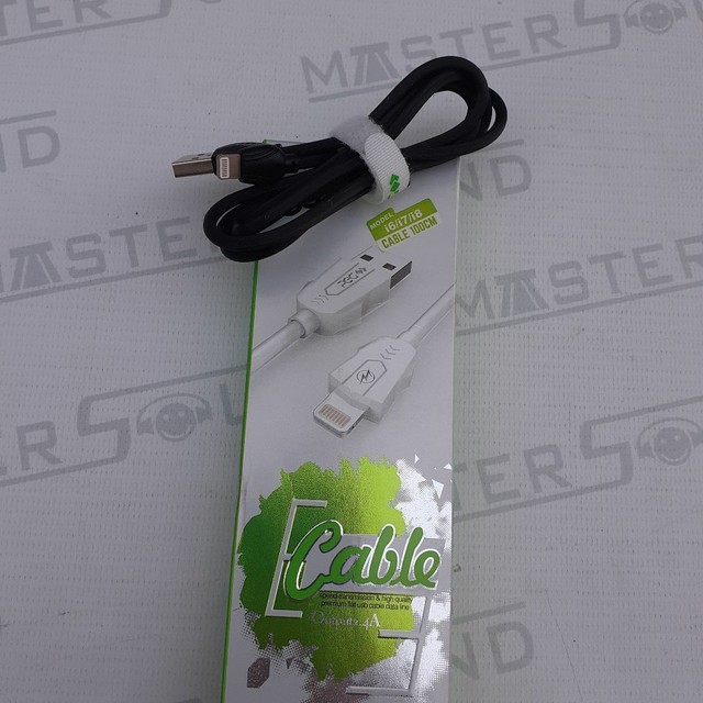 Cabo de dados usb. Com entrada lightning. Novo. - Foto 2