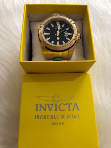 Relógio invicta pro driver modelo 27012 black dial novo - Foto 2