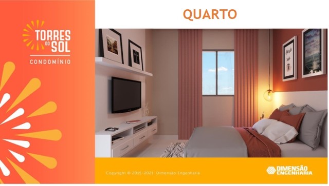 D114 Apartamento para venda com 46 M² com 2 quartos em Forquilha - São José de Ribamar - M - Foto 3