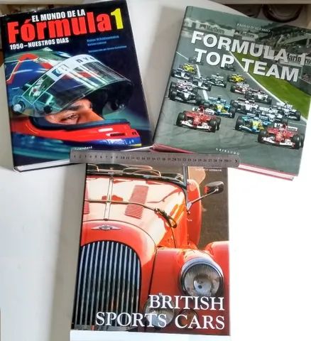 Lote de livros importados sobre Formula 1 carros e automobilismo Senna -  Livros e revistas - Jardim Vila Mariana, São Paulo 1251156237