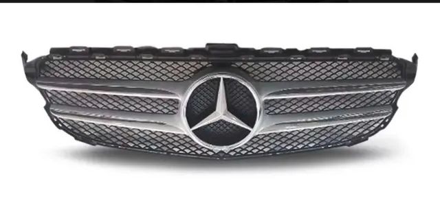 Grade Radiador Mercedes C180 2015 2016 2017 2018 Sem o Emblema - Foto 2