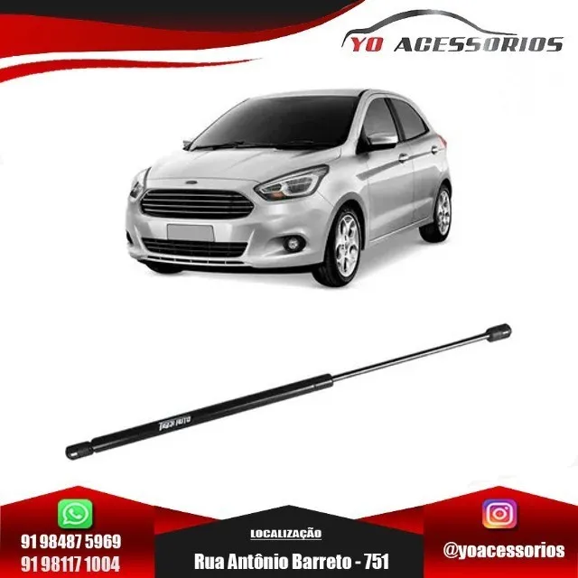 Par Amortecedor Porta Malas Traseiro Ford Ka 2008 À 2014