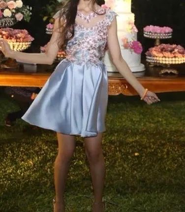 Vestido de festa com 2 saias - Foto 2