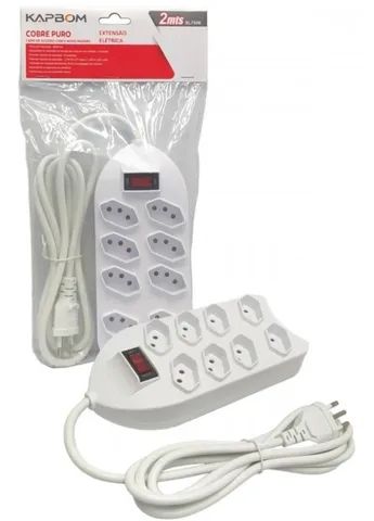 Extensão Elétrica 8 Bocas - Foto 2