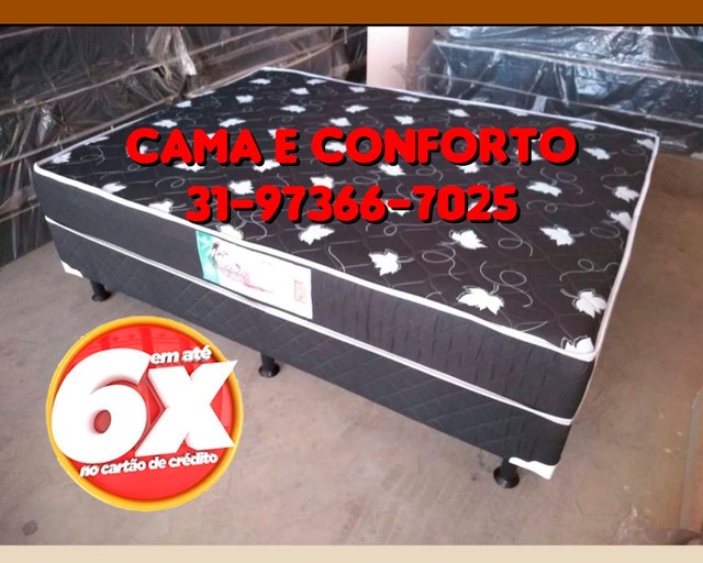 CAMA BOX CASAL !!! OFERTA!! ENTREGA GRÁTIS !!! APENAS $379,90!!