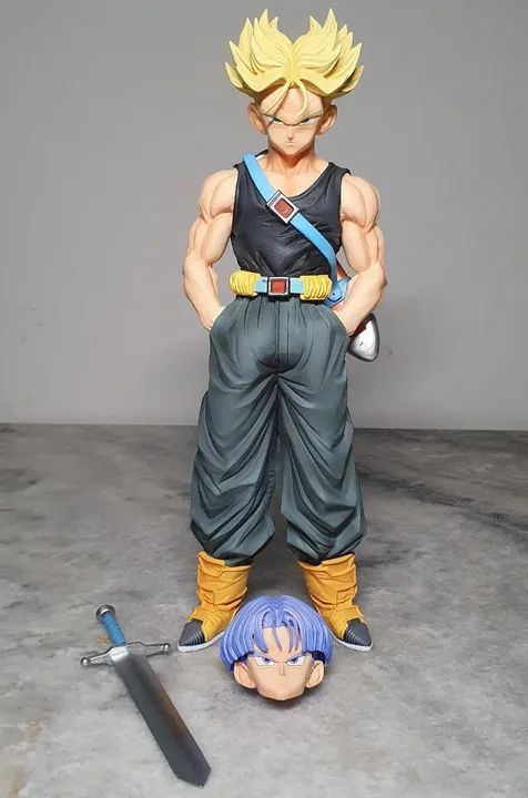 Mirai Trunks dragon ball Z novo 25cm - Foto 2