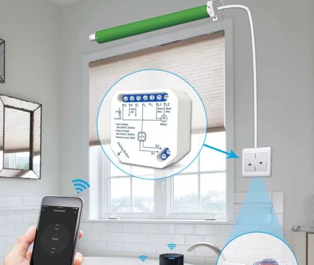 Acionador De Cortinas Wi-fi Smart Tuya Arduino Automação COD-AM478  - Foto 3