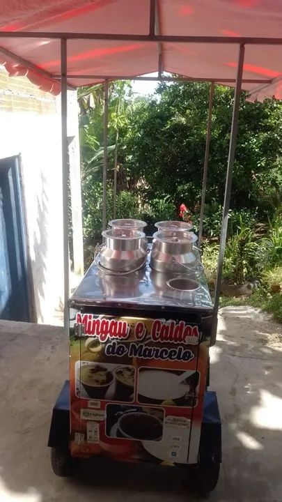 Carrinho de mingau e caldo - completo e pronto para o sucesso! - Foto 2