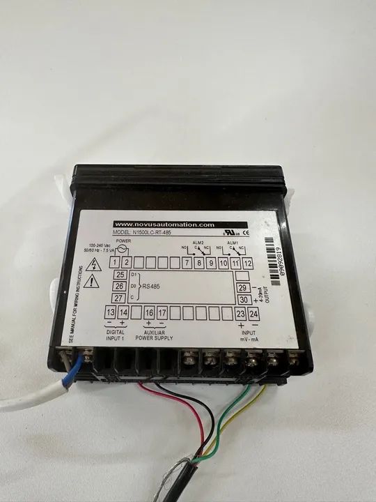 Balança Controlador indicador de peso NOVUS N1500LC-485 - Foto 3