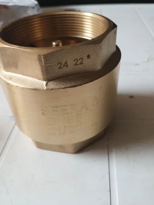 Valvula de retenção sfera vertical 2 1/2 DN65 - Foto 5