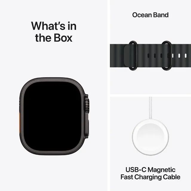 Apple Watch Ultra 2 GPS + Cellular ? Caixa preta de titânio - 49