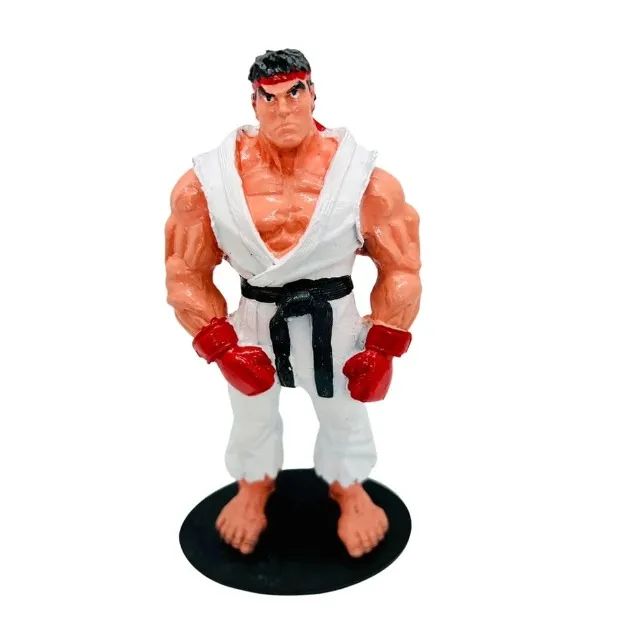 Boneco Ryu Street Fighter Action Figure Miniatura em Resina - Foto 2