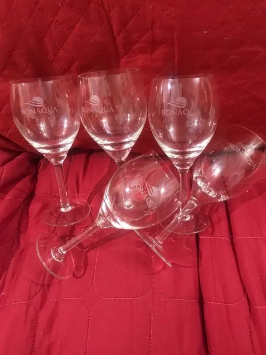 Promoção Urgente - 5 Taças de Cristal 18cm  - Foto 2