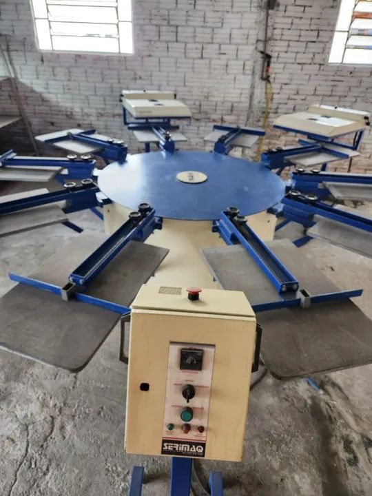 Máquina de Estampa Semiautomática Nilmar