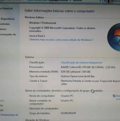 Cpu, monitor e acessórios R$ 900,00 - Foto 4