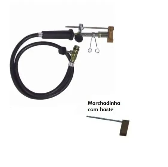 Maçarico c/machadinha para solda ( Carbografite )
