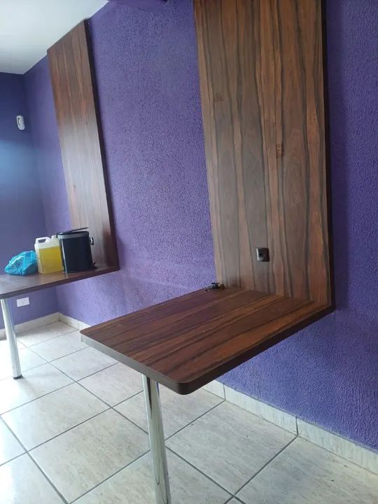 Conjunto Profissional: Mesa para Comércio + Placa em MDF (Semi-novas) - Foto 4