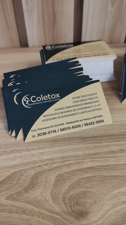 Gráfica Cartão de visita - não perca mais clientes, passe fácil seu contato - Foto 2