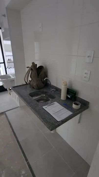 Pia granito com cuba e torneira 1,20m x 0,6m - Foto 3