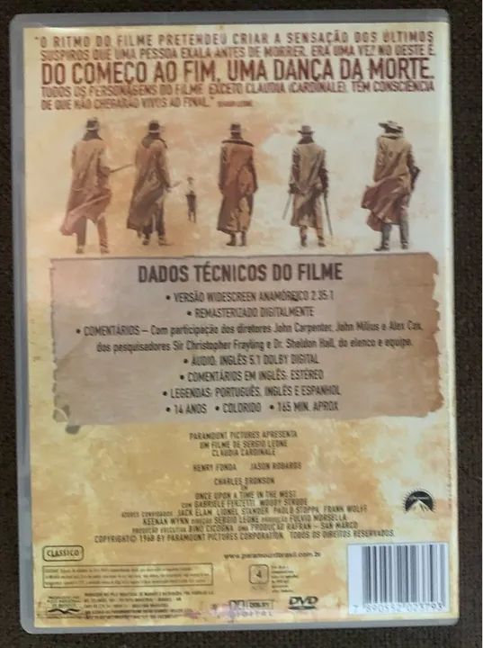 DVD -  Era Uma Vez no Oeste (Once Upon a Time in the West) - Foto 2