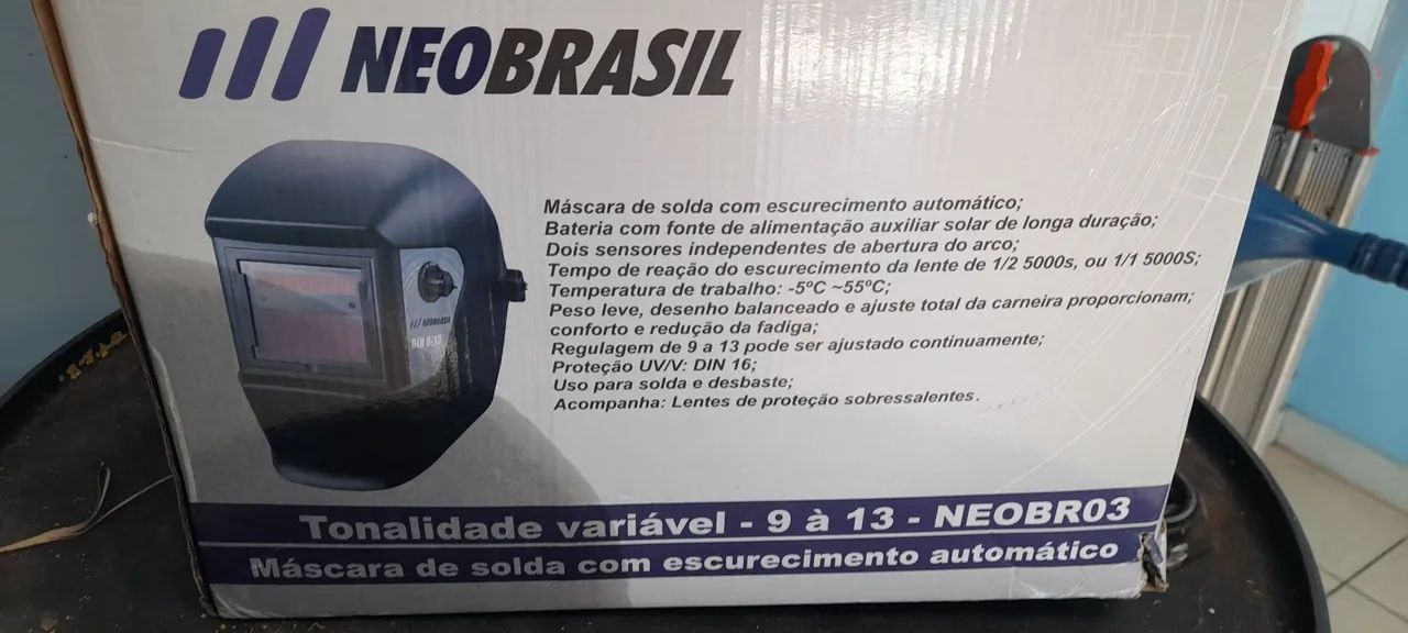 Máscara de Solda NeoBrasil Automática - Foto 3