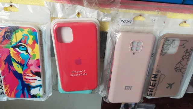 Capa De Silicone Para Smartphones Original - Linha Xiaomi Apple