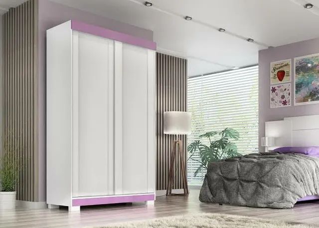 Roupeiro 2 portas samira - Foto 2