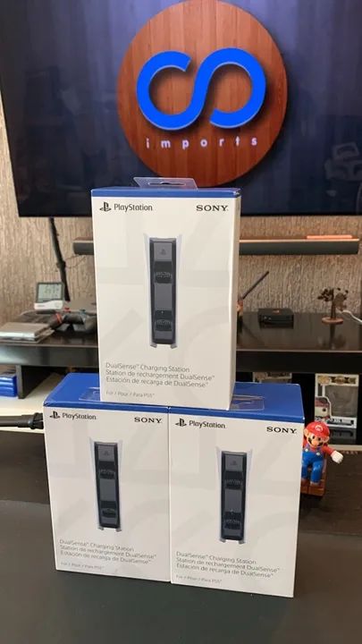 Base suporte de carga Sony Dualsense Charging Station - Playstation 5 - PS5 