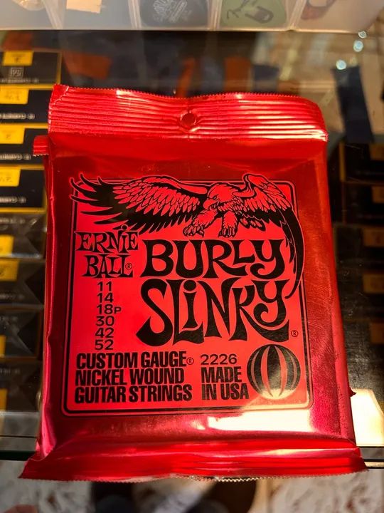 Encordoamento Ernie Ball Baixo 4 Cordas Regular Slink 050 - Foto 2