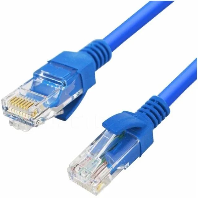 Cabo De Rede 10 Metros Lan Internet Crimpado Rj45 Cat5e